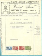 CHOCOLATERIE - CONFISERIE / TENRET / BORGERHOUT 1928 (F221) - 1900 – 1949