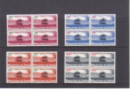 Congo 625-628 En Blocs De 4 Timbres - ** - Neufs