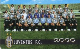 TELECARTE  ITALIE FOOTBALL  Juventus F.C.Turin  2000 - Öff. Themen-TK