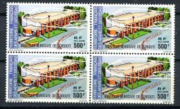 AFARS ET ISSAS 1975 - NOUVELLE AEROGARE DE DJIBOUTI (Yvert A 109 X 4) - Neuf ** (MNH) Sans Trace De Charniere - Unused Stamps