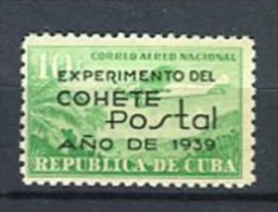 Cuba 1939. Yvert A31 * MH. - Luftpost