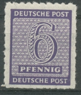 SBZ West-Sachsen 1945 Postmeistertrennung 117 C Xa Postfrisch Geprüft - Postfris