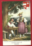 EZY-23 Schweizer-Trachten 1830 Solothurn Soleure Costumes Suisses 1830. Nicht Gelaufen - Soleure