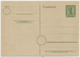 Germany 1945 Berlin - Allied Occupation - Postkarten - Ungebraucht