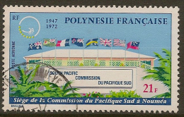 FRENCH POLYNESIA 1972 21f SPC SG 155 U #OG152 - Ungebraucht