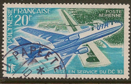 FRENCH POLYNESIA 1973 20f DC 10 SG 168 U #OG151 - Neufs