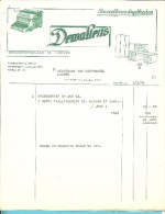 BUREELBENODIGDHEDEN / Machine à écrire  / DEWALENS / LEUVEN 1949 (F507) - 1900 – 1949