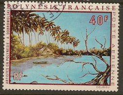 FRENCH POLYNESIA 1971 40f Painting SG 148 U #OG122 - Unused Stamps