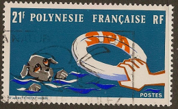 FRENCH POLYNESIA 1974 21f SPA SG 179 U #OF413 - Nuovi