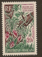 FRENCH POLYNESIA 1965 20f Art SG 49 UNHM #OF136 - Neufs