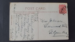 Australia, New South Wales,1910 Used Postcard 1d Red - Gebruikt