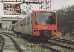België, Maximumkaarten, Nr 1826, Metro (6764) - Tram