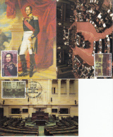 België, Maximumkaarten, Nr 3491/3493 (6783) - 2001-2010
