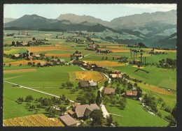 UNTERLANGENEGG BE Steffisburg Thun Flugaufnahme 1987 - Steffisburg