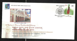 INDIA, 2015, SPECIAL COVER,  Federation Of Karnataka Chamber Of Commerce And Industry, Bengaluru, Bangalore  Cancelled - Covers & Documents