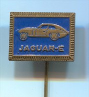JAGUAR E - Car Auto Automobile, Vintage Pin Badge - Jaguar