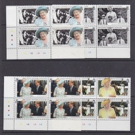 South Georgia 1999 Queen Mother´s Century 4v Bl Of 4  ** Mnh (23905) - Georgia Del Sud