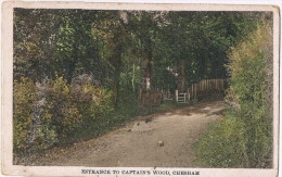 Chesham  Entrance To Captians Wood - Buckinghamshire