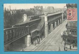 CPA 407 - Métro Le Métropolitain Aérien Boulevard De La Chapelle PARIS - Metro, Stations