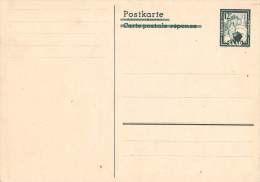 MiNr. P37A Deutschland Deutsche Abstimmungsgebiete Saarland - Cartas & Documentos