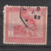 Congo Belge - N° 128 Obl. - Usati