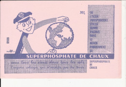 BUVARD.  SUPERPHOSPHATE  DE CHAUX - Agricoltura