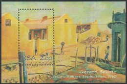 South-Africa RSA 1996 Miniature Sheet: 3rd Death Anniversary Of Gerard Sekoto. Mi Block 43 MNH - Nuevos