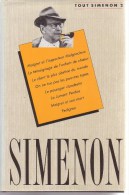 Simenon - Tome 2 - Edition France Loisir 1988 - Auteurs Belges