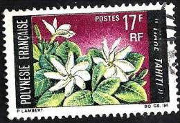 POLYNESIE FRANCAISE FLORA FLOWERS OUT OF SET OF 2 17 FRANCS STAMP ISSUED 1960's(?) SG92 USEDNH READ DESCRIPTION !! - Oblitérés