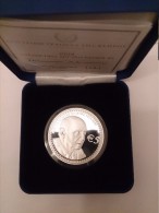 Cyprus 2014-The Poet Costas Montis (silver) - 2014 - €5 -unc With Box And Certificate - Cipro
