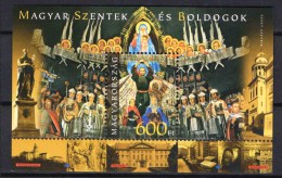 HUNGARY 2015 CULTURE History. The Hungarian SAINTS & BLESSED - Fine S/S MNH - Nuevos