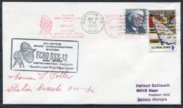 1974 USA NASA Barstow Goldstone Space Communications Station ECHO DSS 12 - Director SIGNED Cover - North  America