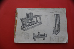 Catalogue Instructions NOTICE DE MONTAGE MECCANO-Jeux,Jouets=>Jeux De Construction-Pages Couverture Manquante Vendu état - Meccano