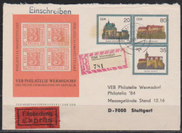 DDR Ganzsache 1984  Nr.PU 1 /002b  Burgen Der DDR Gebraucht  ( D 2966 ) - Sobres Privados - Usados