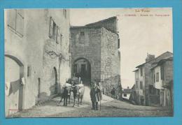 CPA 19 Attelage Boeufs Porte Du Vainqueur CORDES 81 - Cordes