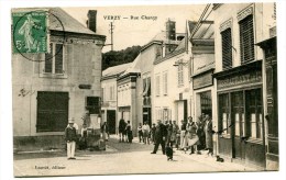 CPA  51  :  VERZY  Rue Chanzy  Animée   1911      A  VOIR  !!!!!!! - Verzy