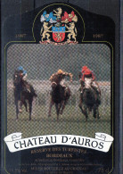 Sports - Cheveaux - Chateau D´Auros 1987 - Pferde