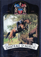 Sports - Cheveaux - Chateau D´Auros 1990 - Horses