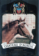 Sports - Cheveaux - Chateau D´Auros 1987 - Pferde