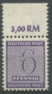 SBZ West-Sachsen 1945 Ziffern Mit Amtl. (Versuchs)-Zähnung 121 X Postfrisch - Postfris