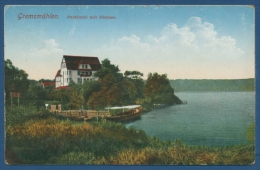 Gremsmühlen Parkhotel Mit Diecksee, Gelaufen 1919 (AK402) - Malente-Gremsmuehlen