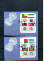 UN / UNO Geneva 2008 Michel 592-599 Flags FDC - Lettres & Documents