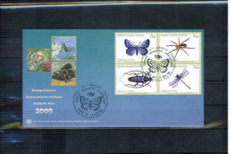 UN / UNO Geneva 2009 Michel 640-643 Animals FDC - Covers & Documents