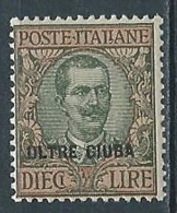 1925 OLTRE GIUBA FLOREALE 10 LIRE MNH ** - VA43-6 - Oltre Giuba