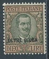 1925 OLTRE GIUBA FLOREALE 10 LIRE MNH ** - VA43-7 - Oltre Giuba