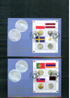 UN / UNO Wien / Vienna  2008 Michel 530-537 Flags FDC - Storia Postale