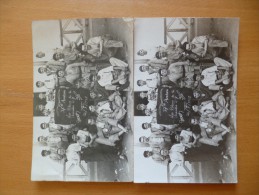 2 Cartes Photo Identiques Aviation Militaire  37 ème D´aviation 1927 Casablanca.Identification Sur Photos Et Texte Dos - Regimientos