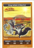 Carrefour DreamWorks 2010 N° 58/216 - Série Madagascar - King Julian & Maurice - Other & Unclassified