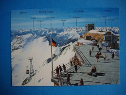 Cpm  ZUGSPITZE  -  Hochster Berg Deutsleands  -  Munchnerhauss -  Bavière - Zugspitze