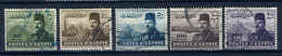 1946 - EGITTO - EGYPT - EGYPTIENNES -  Yv. Nr. 256/260 - Used -   (S14082015....) - Usati